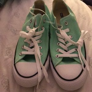 NEW Teal converse all stars